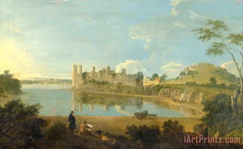 Richard Wilson Caernarvon Castle Art Painting