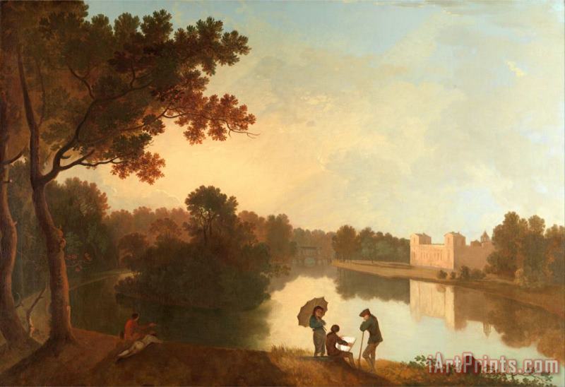 Richard Wilson Wilton House From The Southeast Art Painting