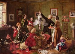 Robert Braithwaite Martineau The Christmas Hamper