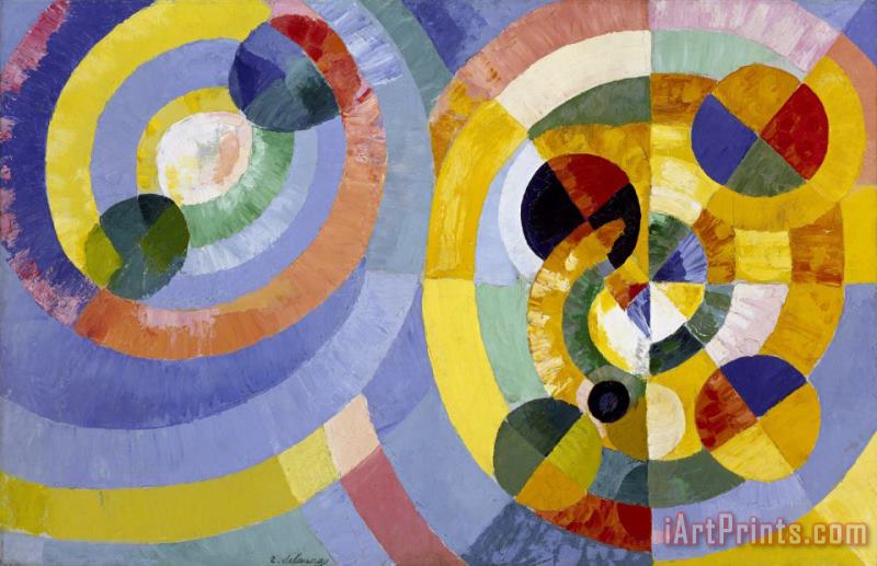 Robert Delaunay Circular Forms (formes Circulaires) Art Print