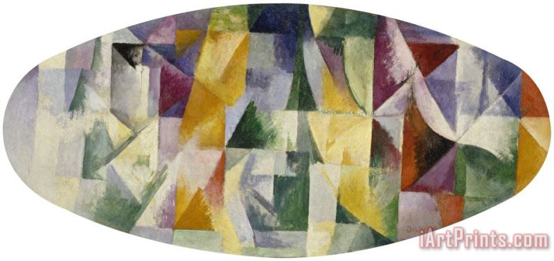 Robert Delaunay Windows Open Simultaneously 1st Part, 3rd Motif (fenetres Ouvertes Simulanement Iere Partie 3e Motif), 1912 Art Print