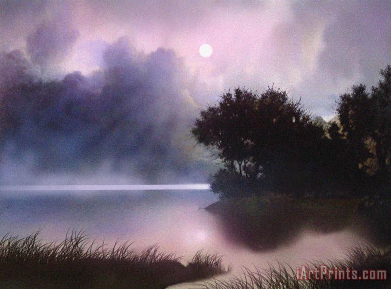 Robert Foster Rain Lake Art Painting