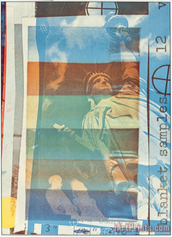 Robert Rauschenberg Blanket Samples, 1963 Art Print
