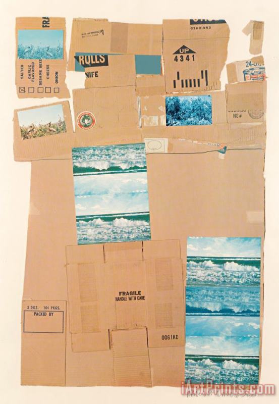 Robert Rauschenberg General Delivery, 1971 Art Painting