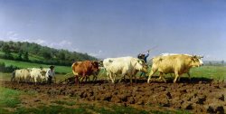 Rosa Bonheur Ploughing in Nivernais