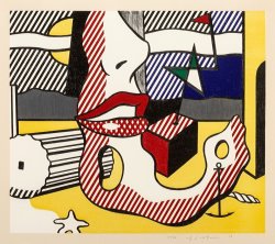 Roy Lichtenstein A Bright Night, From The Surrealist Series, 1978