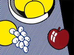 Roy Lichtenstein Apples, Grapes, Grapefruit, 1974