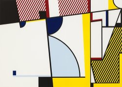Roy Lichtenstein Bull #5,from Bull Profile Series, 1973