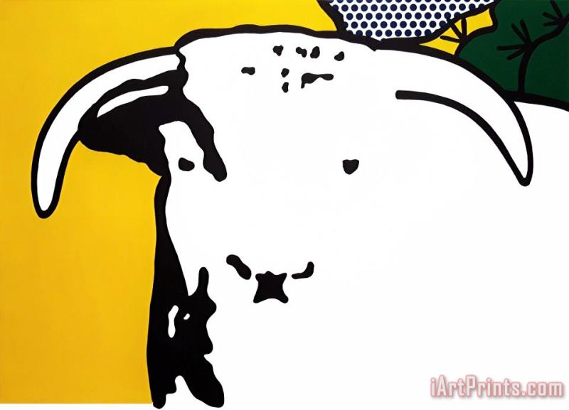 Roy Lichtenstein Bull Head I, 1973 Art Print