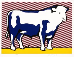Roy Lichtenstein Bull VII
