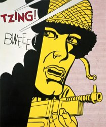 Roy Lichtenstein Live Ammo (tzing!), 1962