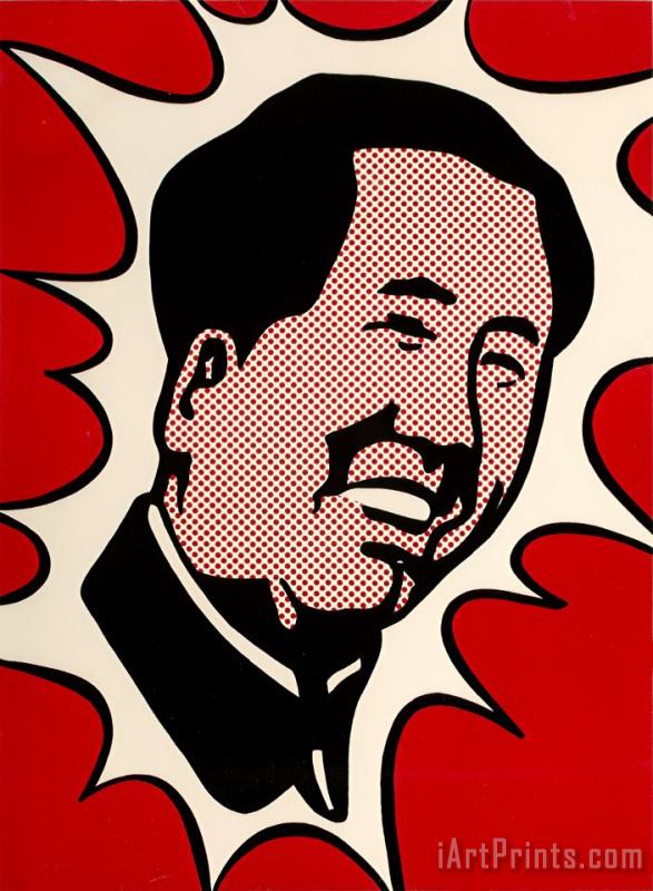 Roy Lichtenstein Mao, 1971 Art Painting