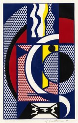 Roy Lichtenstein Modern Head #1, From Modern Head Series, 1970
