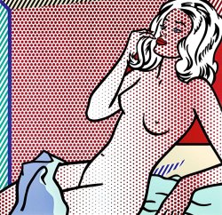 Roy Lichtenstein Nude Sunbathing, 1995