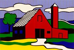 Roy Lichtenstein Red Barn I, 1969