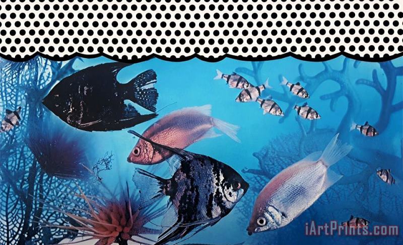 Roy Lichtenstein Save Our Planet Save Our Water, 1971 Art Print