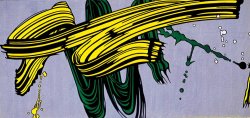 Roy Lichtenstein Untitled painting