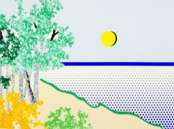 Roy Lichtenstein Untitled (sea), 1996
