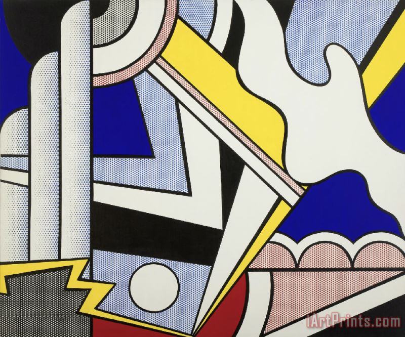 Roy Lichtenstein Untitled II Art Painting