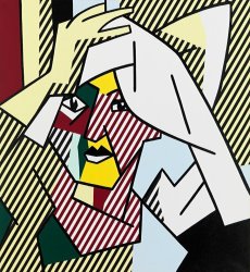 Roy Lichtenstein Woman Drying Her Hair, 1980
