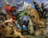 The Tiger Hunt by Rubens