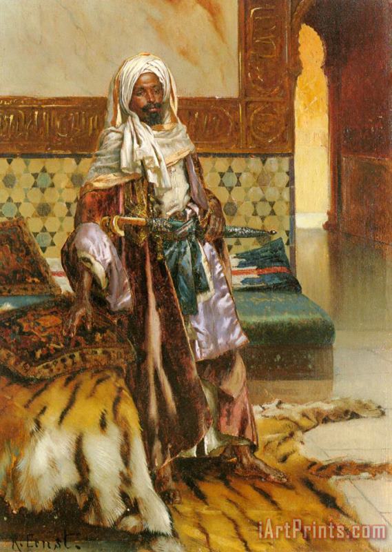 Rudolf Ernst The Arab Prince Art Painting