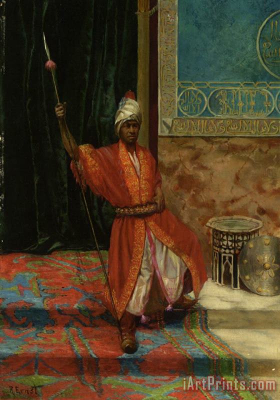 Rudolf Ernst The Sultan's Guard Art Painting
