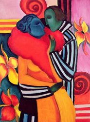 Sabina Nedelcheva Williams The Lovers painting