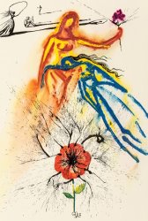 Salvador Dali Alice's Adventures in Wonderland, by Lewis Carroll, 1969
