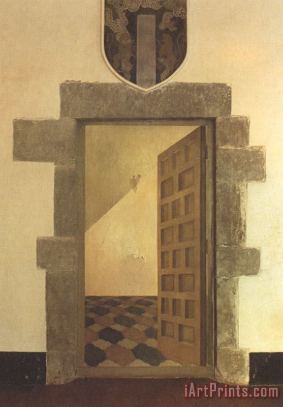 Overture in Trompe L Oeil painting - Salvador Dali Overture in Trompe L Oeil Art Print