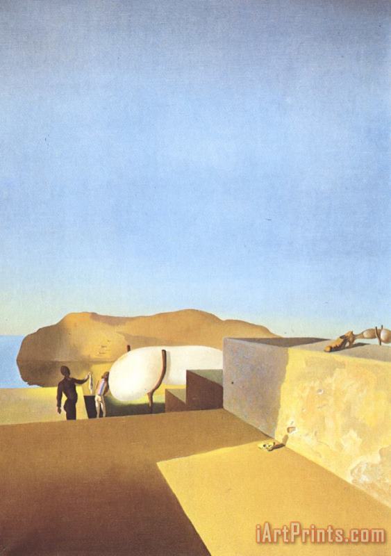 Persistence of Fair Weather painting - Salvador Dali Persistence of Fair Weather Art Print