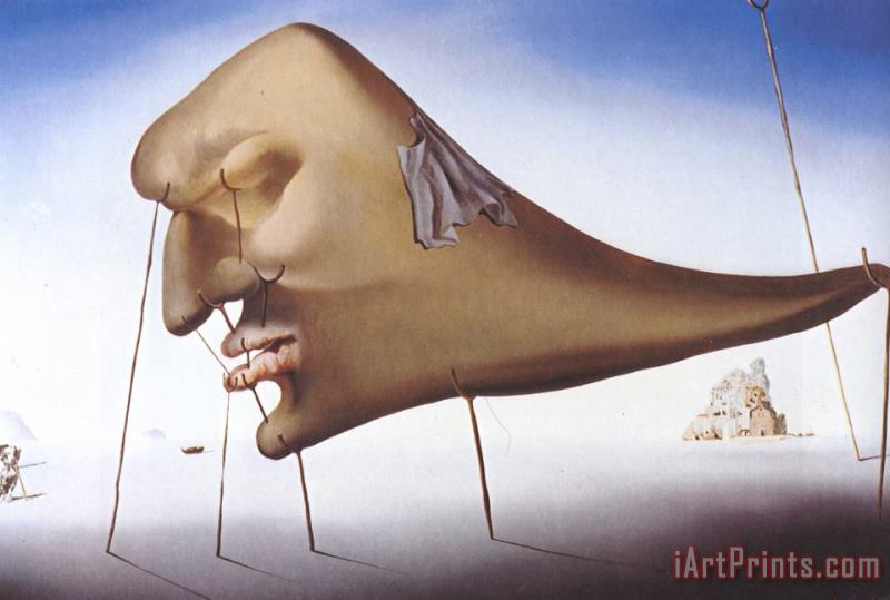 Salvador Dali Sleep Art Painting