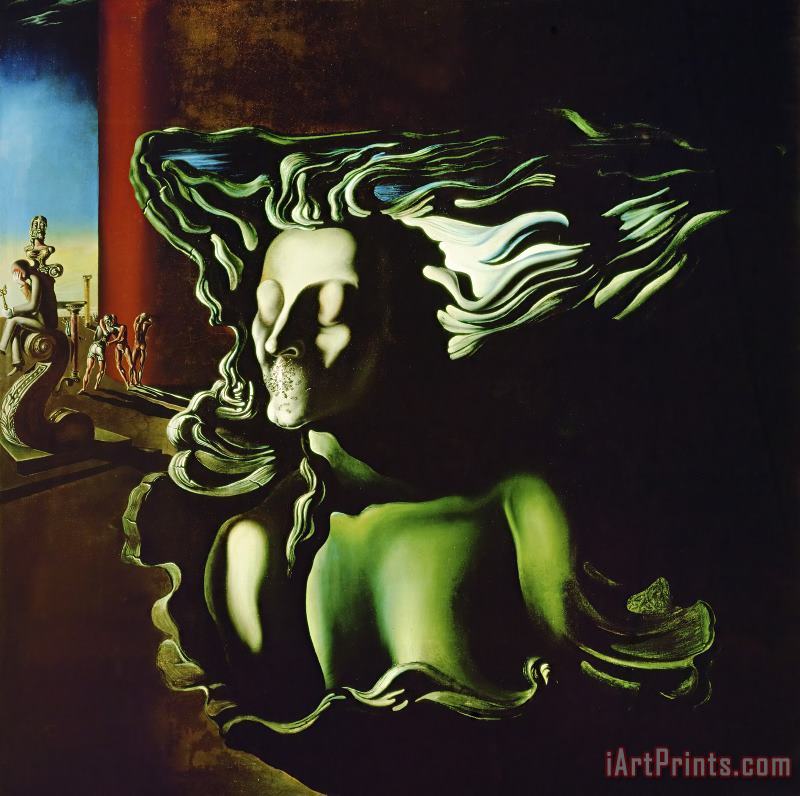 The Dream painting - Salvador Dali The Dream Art Print