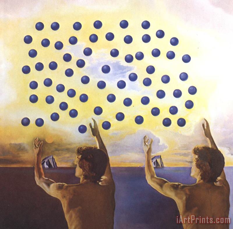 The Harmony of The Spheres painting - Salvador Dali The Harmony of The Spheres Art Print