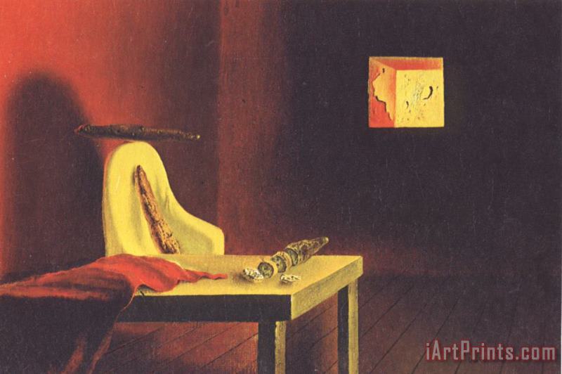 Salvador Dali The Invisible Man Art Print