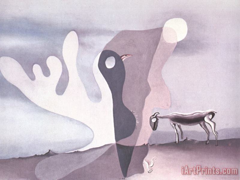 Salvador Dali The Ram The Spectral Cow Art Painting