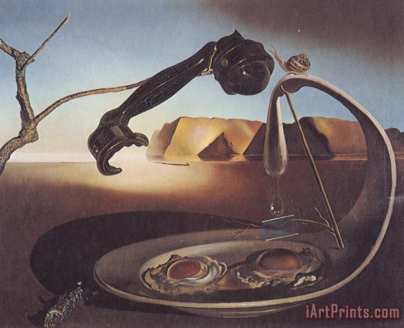 The Sublime Moment painting - Salvador Dali The Sublime Moment Art Print