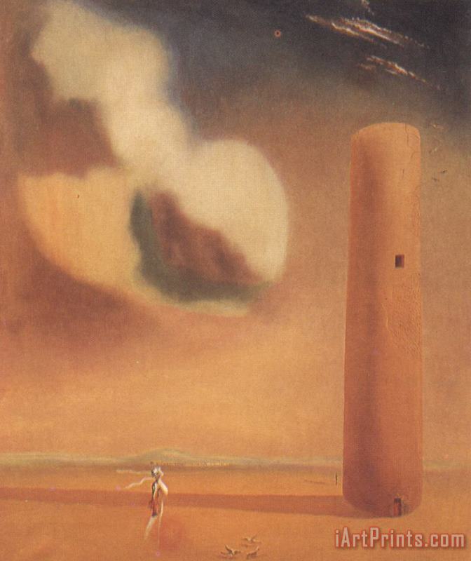 The Tower painting - Salvador Dali The Tower Art Print