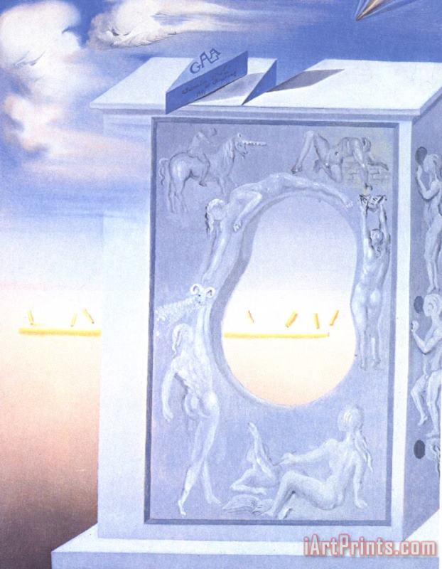 Salvador Dali The Tower of Enigmas Art Painting
