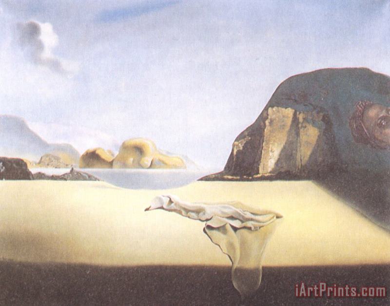 Salvador Dali The Transparent Simulacrum of The Feigned Image Art Painting