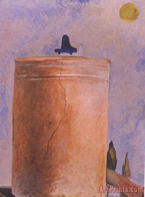 Tower painting - Salvador Dali Tower Art Print