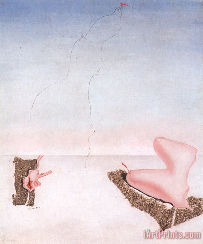 Salvador Dali Unsatisfied Desires 1928 Art Print