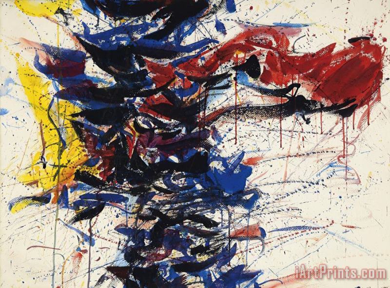 Study for Moby Dick, Number Two, 1959 painting - Sam Francis Study for Moby Dick, Number Two, 1959 Art Print
