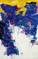 Sam Francis Violet, Yellow And White, 1958