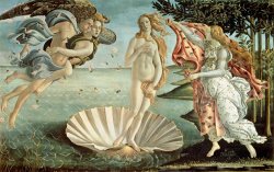 Sandro Botticelli The Birth of Venus painting