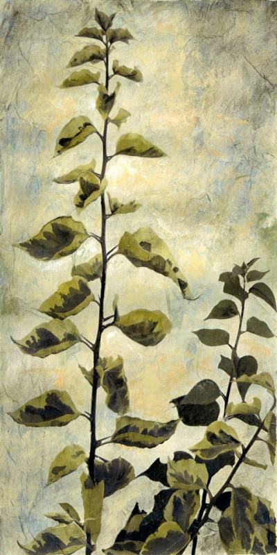 Upward Growth I painting - Sara Abbott Upward Growth I Art Print