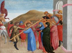Sassetta The Procession To Calvary painting