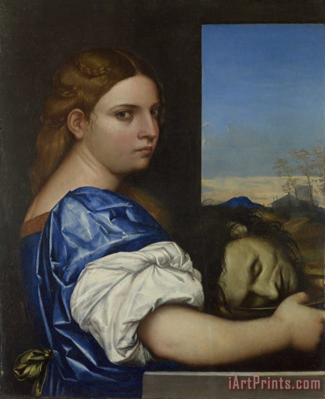 The Daughter Of Herodias painting - Sebastiano del Piombo The Daughter Of Herodias Art Print