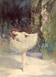 Septimus Edwin Scott Ballet painting