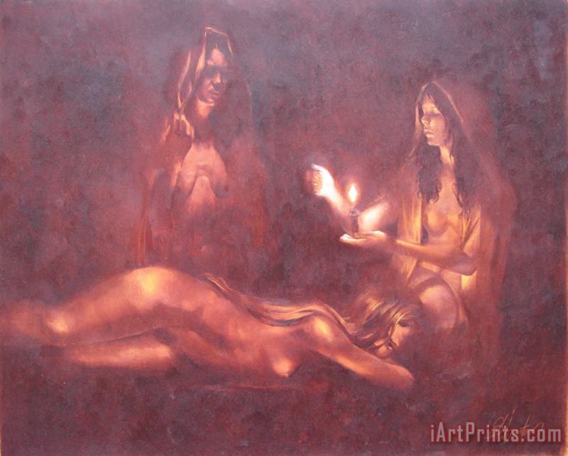 Sergey Ignatenko Divination Art Painting